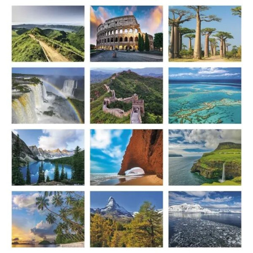 Good Value™ Glorious Getaways - Spiral Calendar