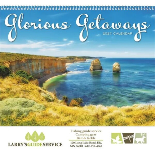 Good Value™ Glorious Getaways - Spiral Calendar