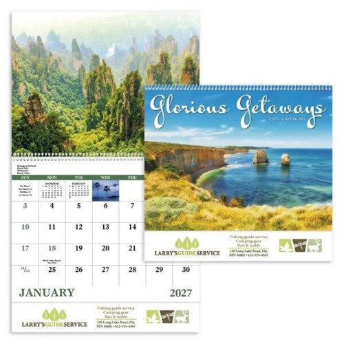 Good Value™ Glorious Getaways - Spiral Calendar