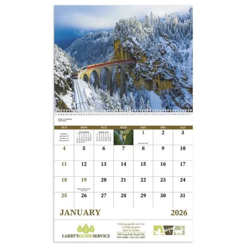 Good Value™ Glorious Getaways - Spiral Calendar