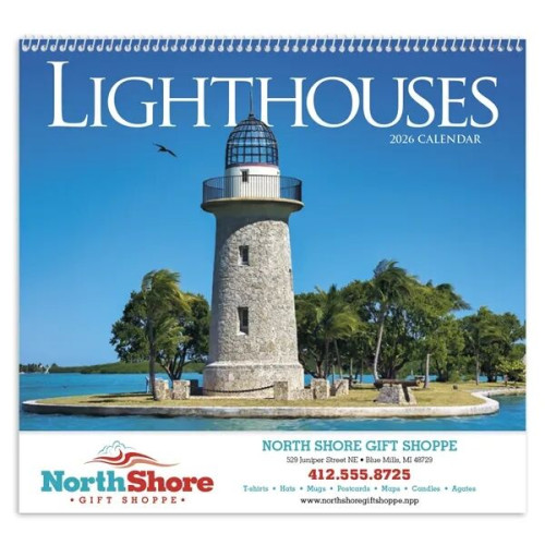 Triumph® Calendars Lighthouses Calendar