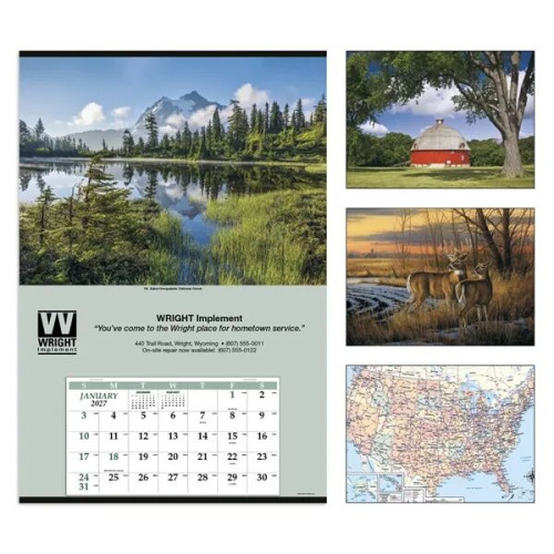 Triumph® Calendars Jumbo Hanger (12-Month) Calendar