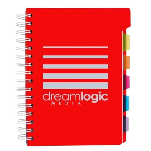 Good Value™ Spiral Notebook with Tabs