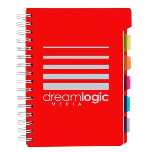 Good Value™ Spiral Notebook with Tabs