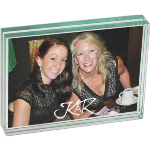 Atrium Glass Large Desk Photo Frame