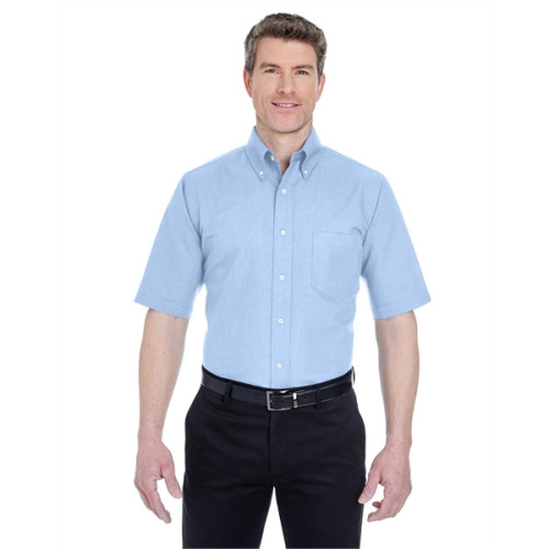 Men's Tall Classic Wrinkle-Resistant Short-Sleeve Oxford