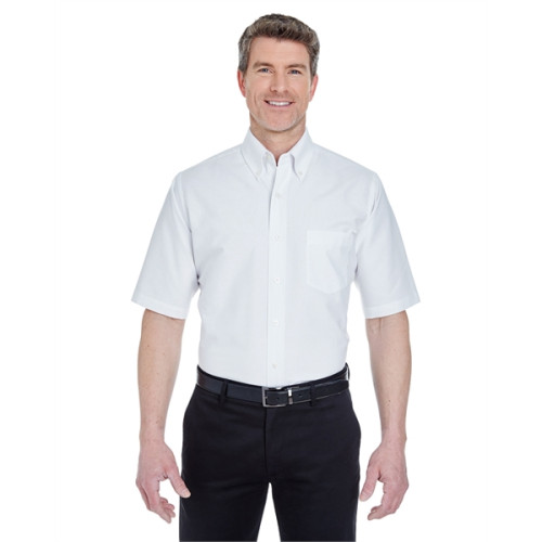 Men's Tall Classic Wrinkle-Resistant Short-Sleeve Oxford