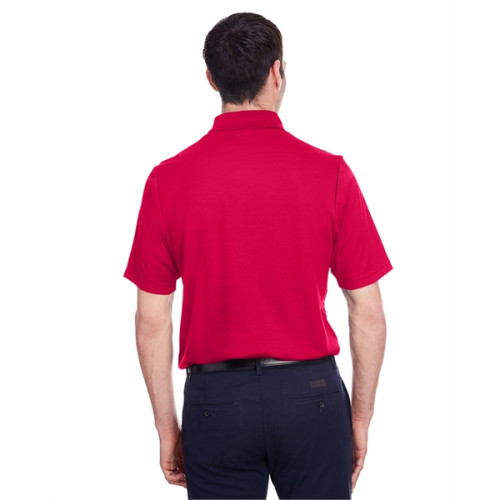 Men's CrownLux Performance™ Plaited Polo with Pocket
