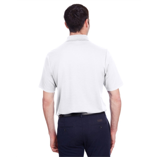 Men's CrownLux Performance™ Plaited Polo with Pocket