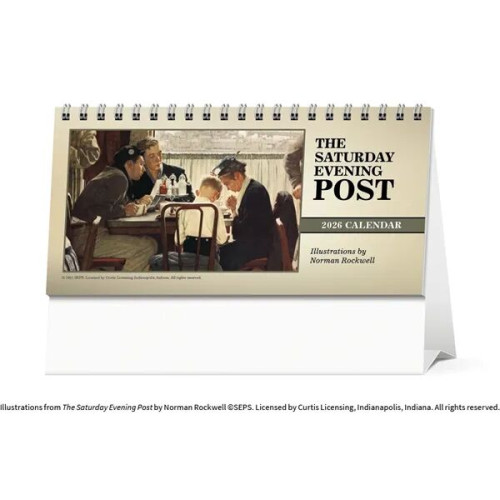 Triumph® Calendars The Saturday Evening Post Illustration...
