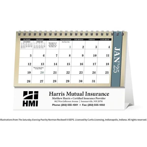 Triumph® Calendars The Saturday Evening Post Illustration...