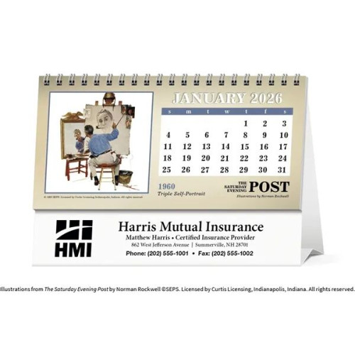 Triumph® Calendars The Saturday Evening Post Illustration...