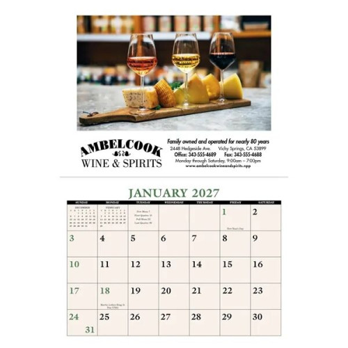 Triumph® Calendars Home Recipe Calendar