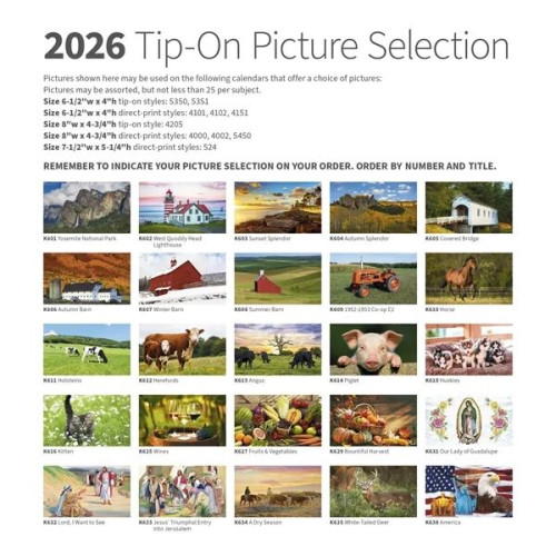 Triumph® Calendars Home Recipe Calendar