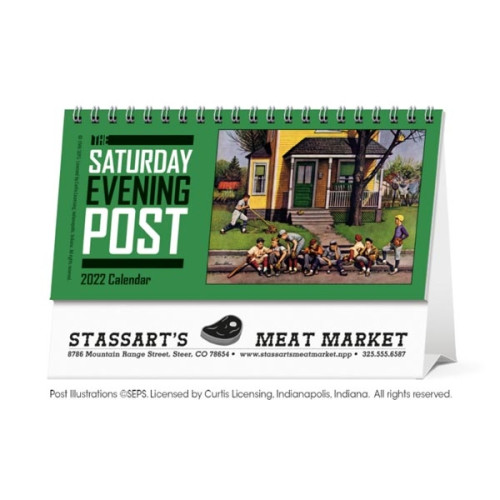 The Saturday Evening Post Desk Calendar