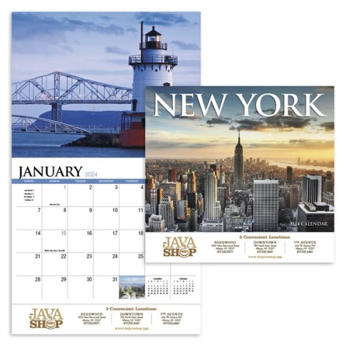 New York Appointment Calendar - Stapled