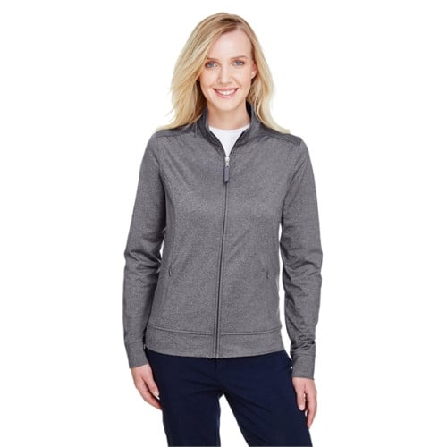 Ladies' Navigator Heather Performance Full-Zip