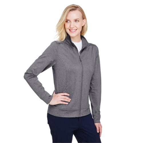 Ladies' Navigator Heather Performance Full-Zip