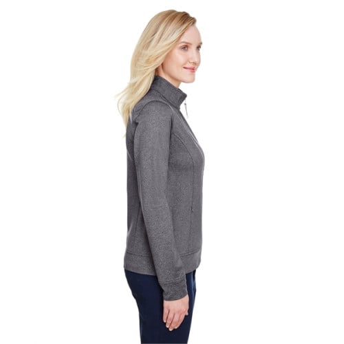Ladies' Navigator Heather Performance Full-Zip