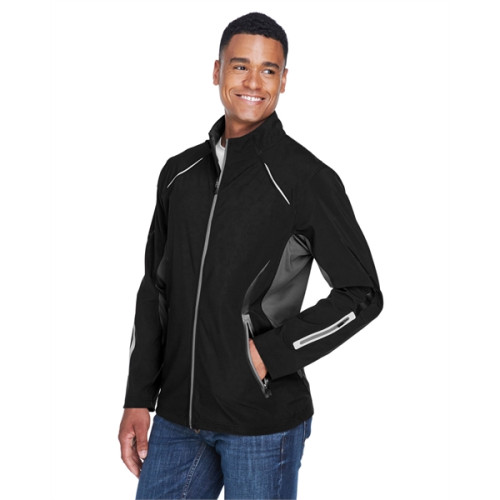 Men's Pursuit Three-Layer Light Bonded Hybrid Soft Shell ...