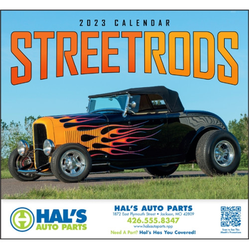 Street Rod Fever Appointment Calendar - Stapled