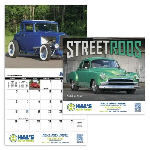 Street Rod Fever Appointment Calendar - Stapled