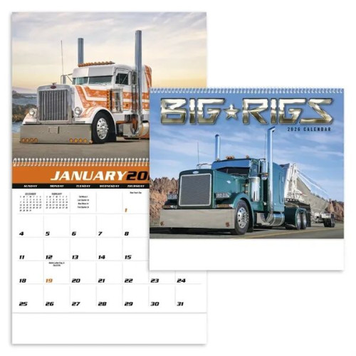 Triumph® Calendars Big Rigs Calendar