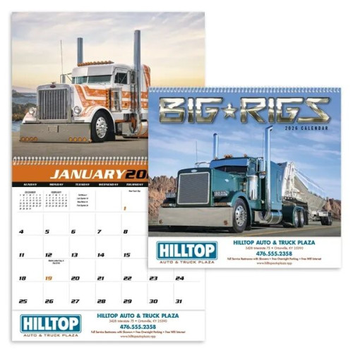 Triumph® Calendars Big Rigs Calendar