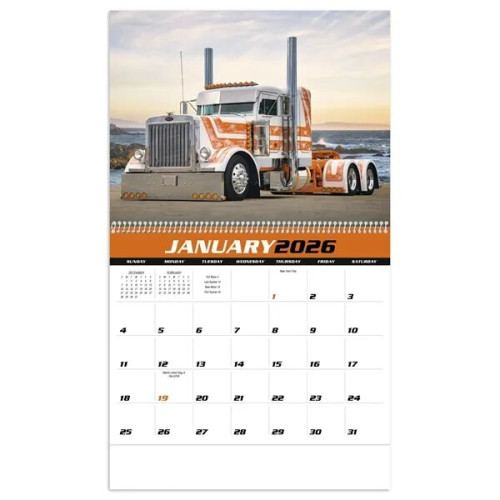 Triumph® Calendars Big Rigs Calendar