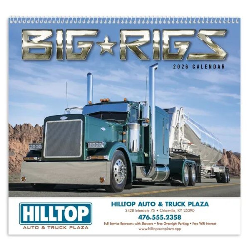 Triumph® Calendars Big Rigs Calendar