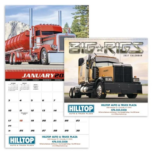 Triumph® Calendars Big Rigs Calendar
