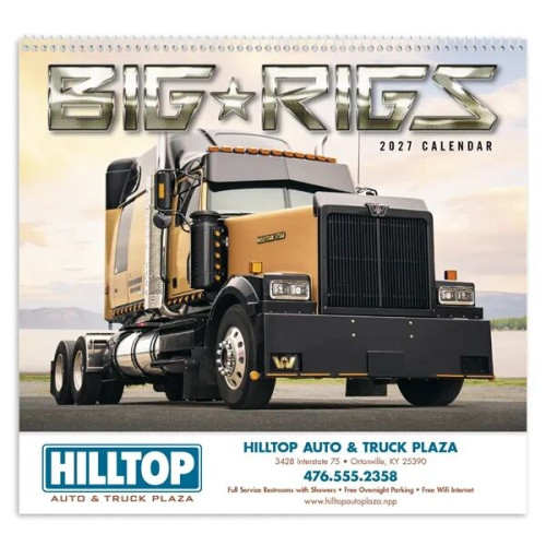 Triumph® Calendars Big Rigs Calendar