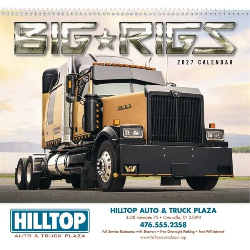 Triumph® Calendars Big Rigs Calendar