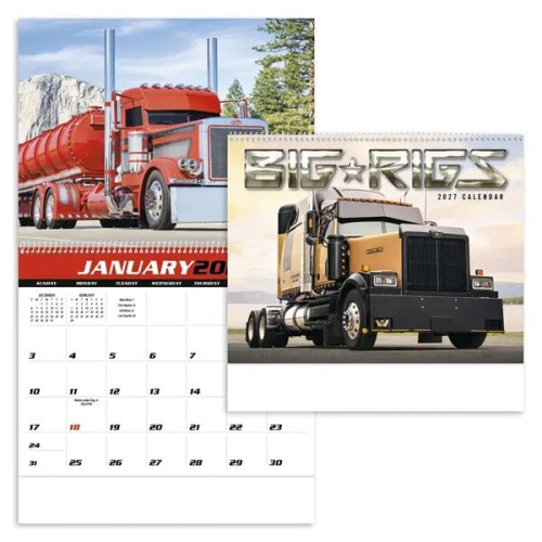 Triumph® Calendars Big Rigs Calendar