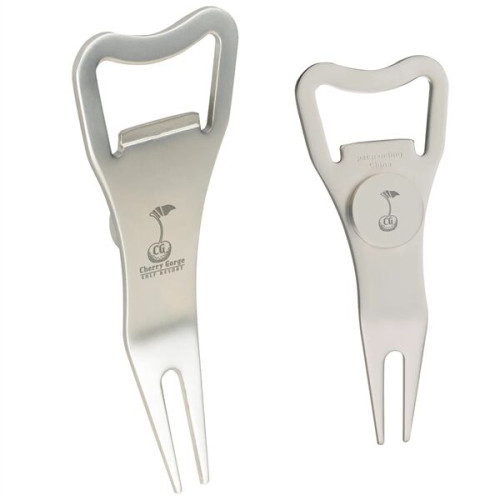 Divot Tool with Bottle Opener