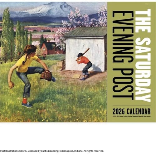 Good Value™ The Saturday Evening Post - Stapled Calendar