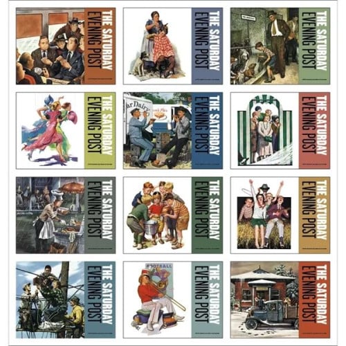 Good Value™ The Saturday Evening Post - Stapled Calendar