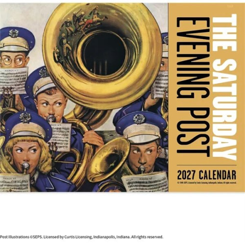 Good Value™ The Saturday Evening Post - Stapled Calendar