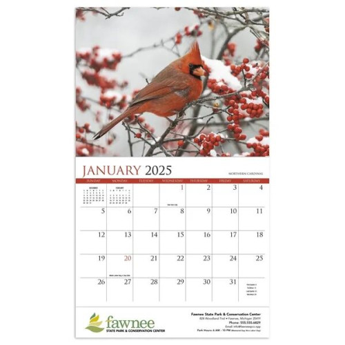 Products Songbirds Appointment Calendar - Stapled
