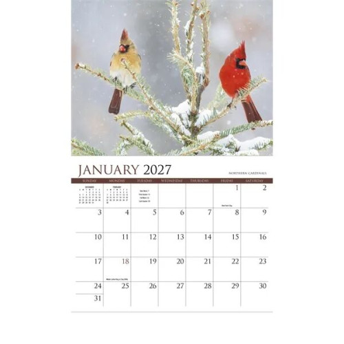Products Songbirds Appointment Calendar - Stapled