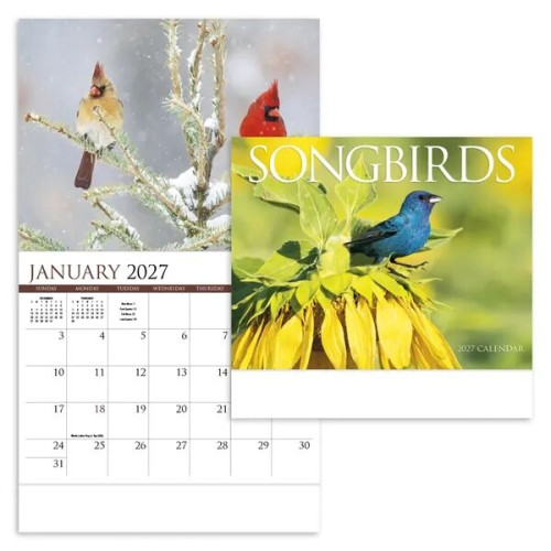Products Songbirds Appointment Calendar - Stapled