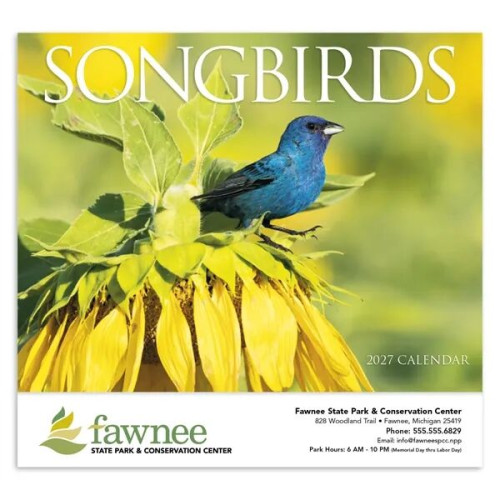 Products Songbirds Appointment Calendar - Stapled