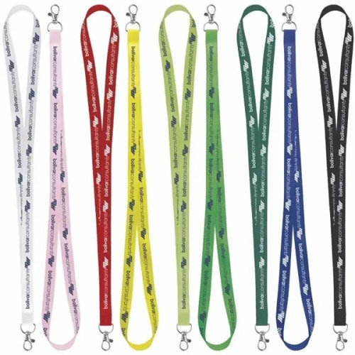 Universal Source® 5/8" Satin Screen Print Lanyard