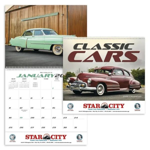 Triumph® Calendars Classic Cars Calendar