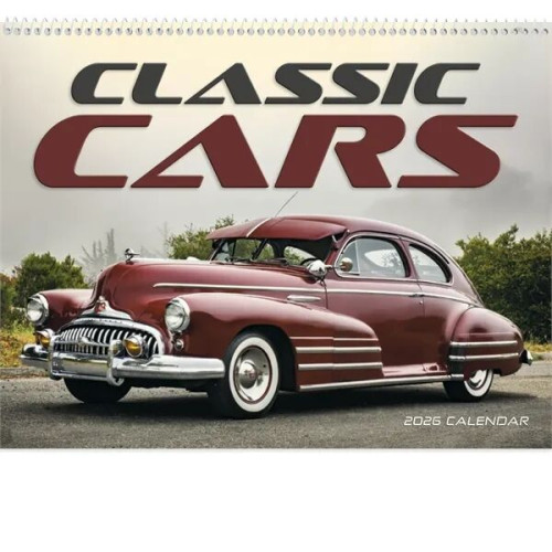 Triumph® Calendars Classic Cars Calendar