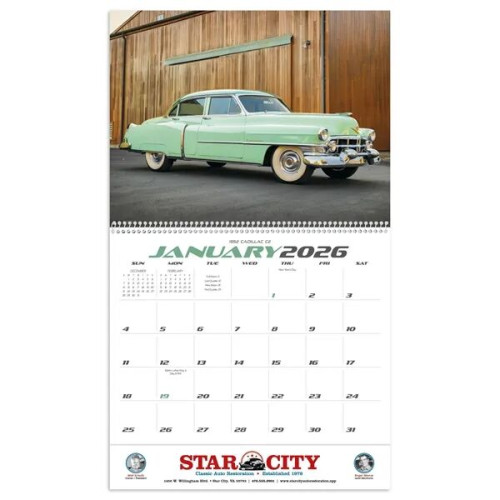 Triumph® Calendars Classic Cars Calendar