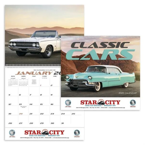 Triumph® Calendars Classic Cars Calendar