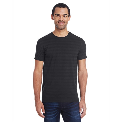 Men's Invisible Stripe Short-Sleeve T-Shirt