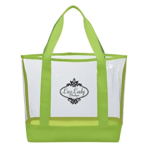 Clear Casual Tote Bag