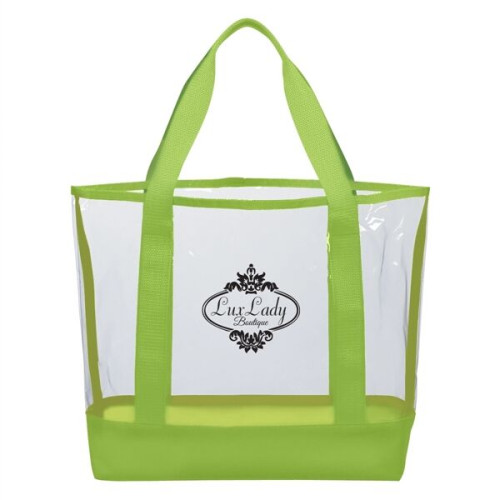 Clear Casual Tote Bag
